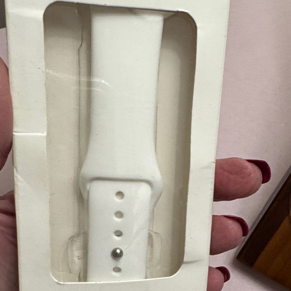 Apple iPM White Watch Band sz 38 - Picture 5 of 5